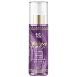 Body Splash Markeza Purple Royal – Fragrância Floral Verde Âmbar Suave